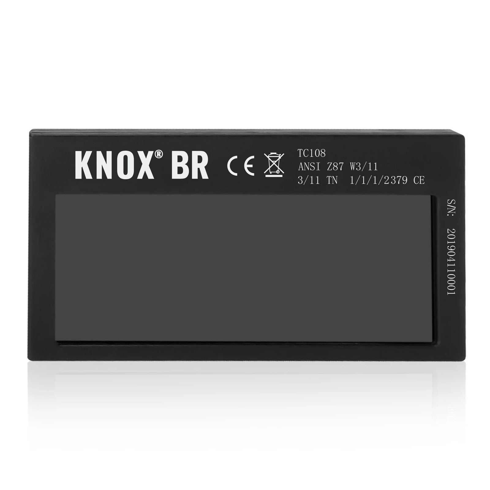 Lentes para soldar con oscurecimiento automático y tono fijo Knox 2x4 serie R R682