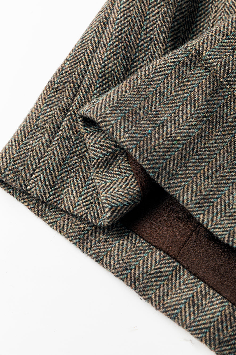 Button-Detailed Blazer and Pants Set