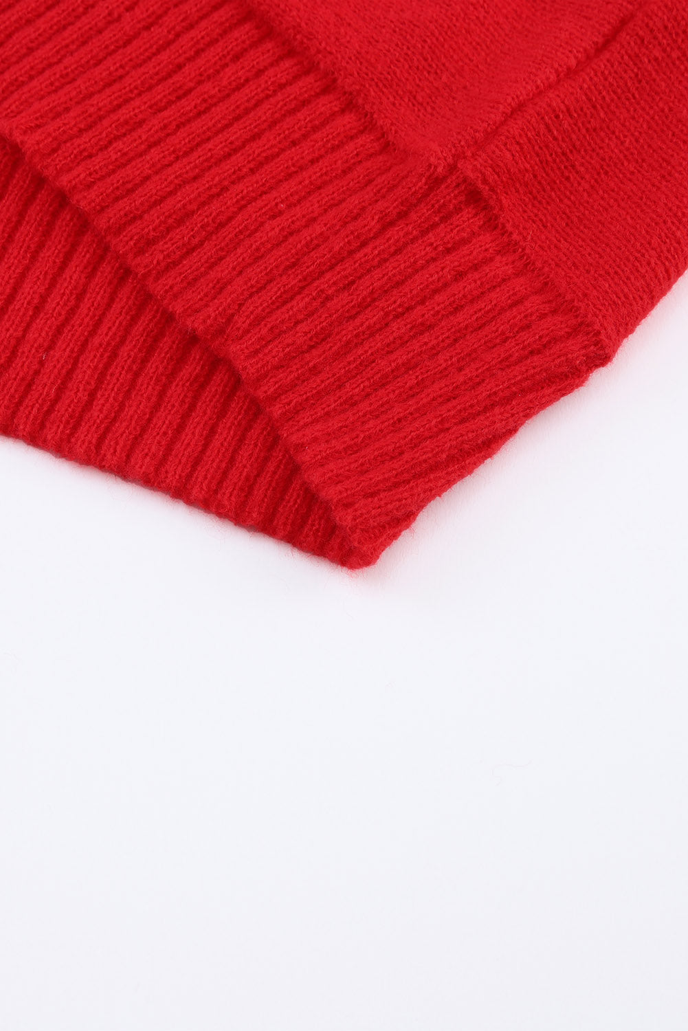 Red Merry Christmas Turtleneck Sweater