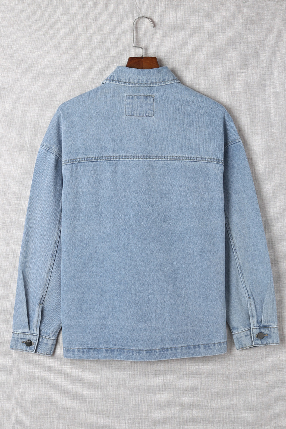 Two-Tone Denim Jacket