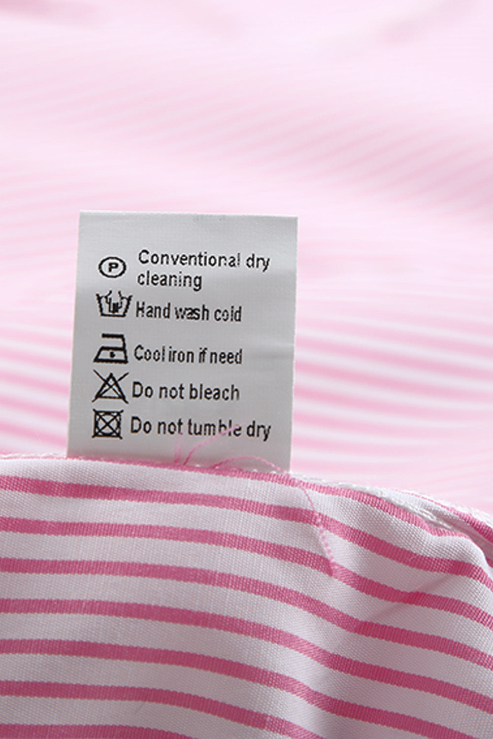 Women's Striped V-Neck Denim Shirt