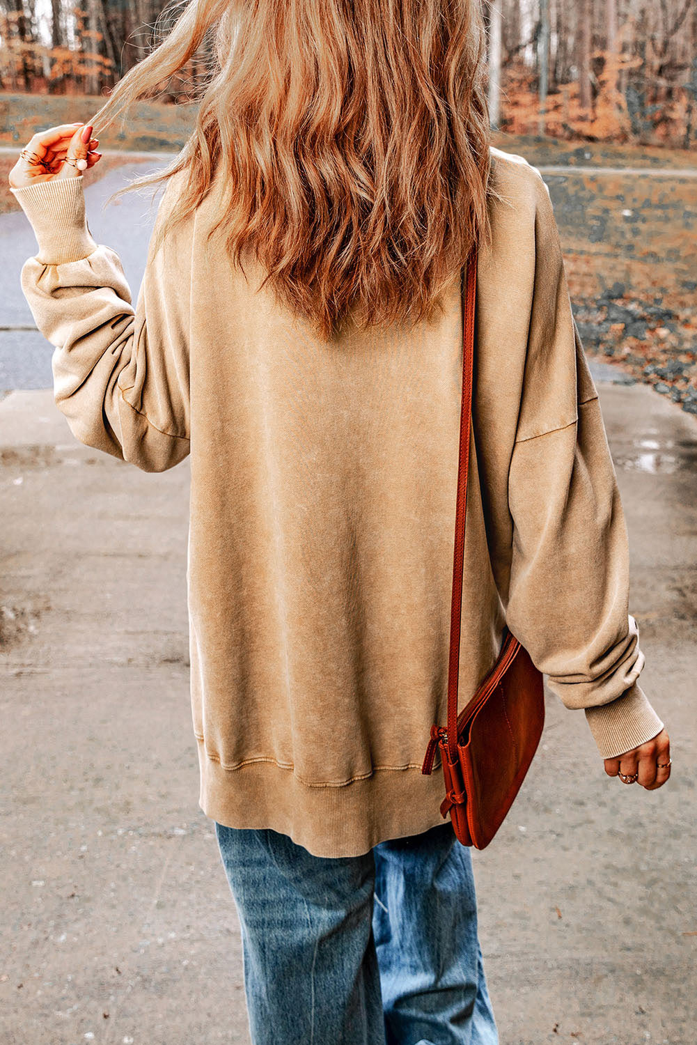 Vintage-Inspired Leopard Football T-Shirt