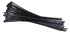 Brida de nailon de 35,5 cm y 54 kg, color negro UV, paquete de 100 | HDZT14X100