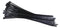 Bridas de nailon de 15" con cierre de cremallera, grandes, 120 lb | Paquete de 100