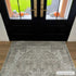 Alfombra lavable de pelo plano Hera Olive