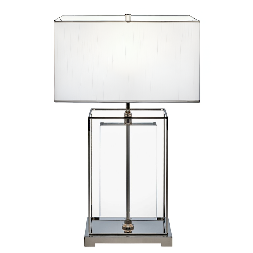 Lámpara de mesa con pantalla
