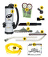 Pro-Team 105892 MegaVac 10 Qt. Commercial Backpack Vacuum with Blower Tool, Felt and Horse Hair Hard Surface Tool Kit