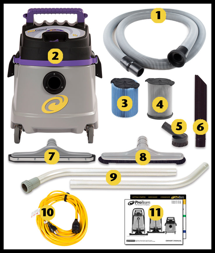 ProGuard 10 Wet/Dry Vacuum with Tool Kit