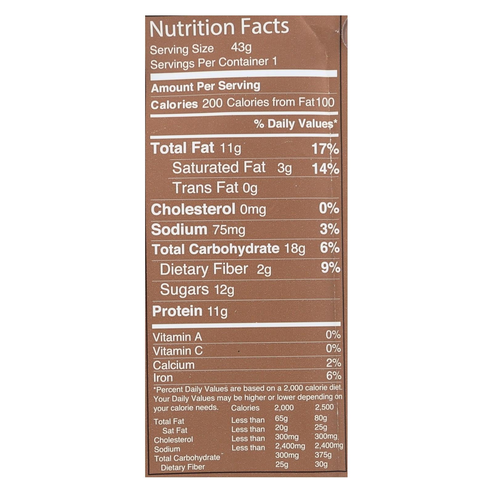 Barra energética Kize Concepts: Delicias de masa de galleta cruda (paquete de 10, 45 g cada una)