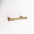 Sebastian Solid Brass Drawer Pull - 3.75 In Centers