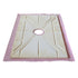GURU W-S heavy duty shower tray four slopes for square drains