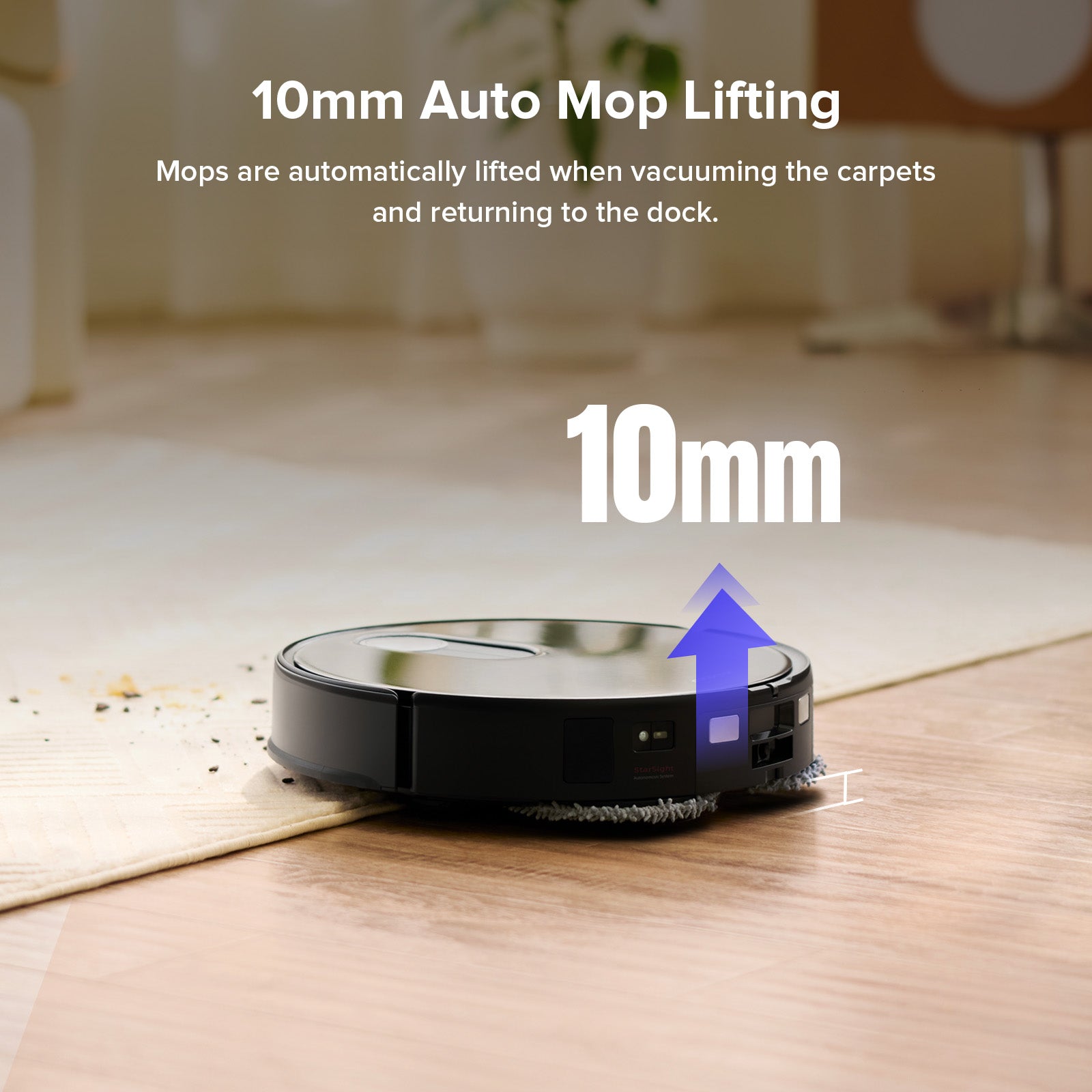 Roborock Qrevo Slim Robot Vacuum with Multifunctional Self-Cleaning Dock 3.0