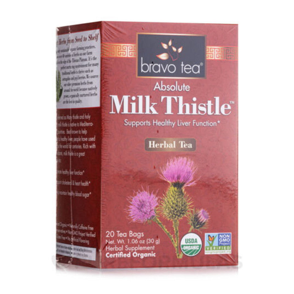 Bravo Teas&Herbs Milk Thistle Tea (20 Count)