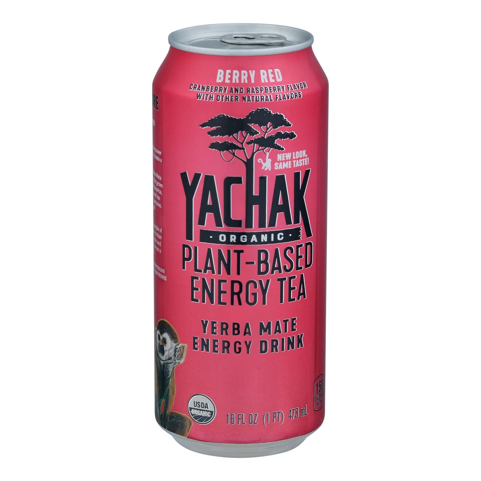 Yerba Mate Roja Yachak (Paquete de 12, 16 onzas líquidas cada una)