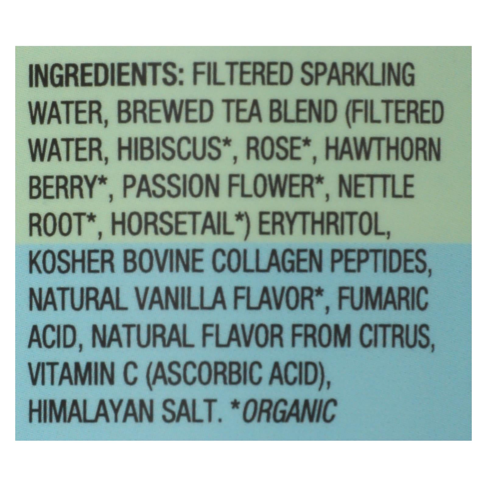 Té de colonia espumoso Skin-Te Hibi Vanilla, 355 ml (paquete de 12)