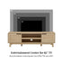 Mueble de TV moderno Tromso de 2 puertas para televisores de hasta 65”