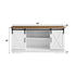 Soporte para TV con puerta corrediza de granero de 58"