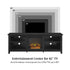 Mueble de TV con chimenea Essential