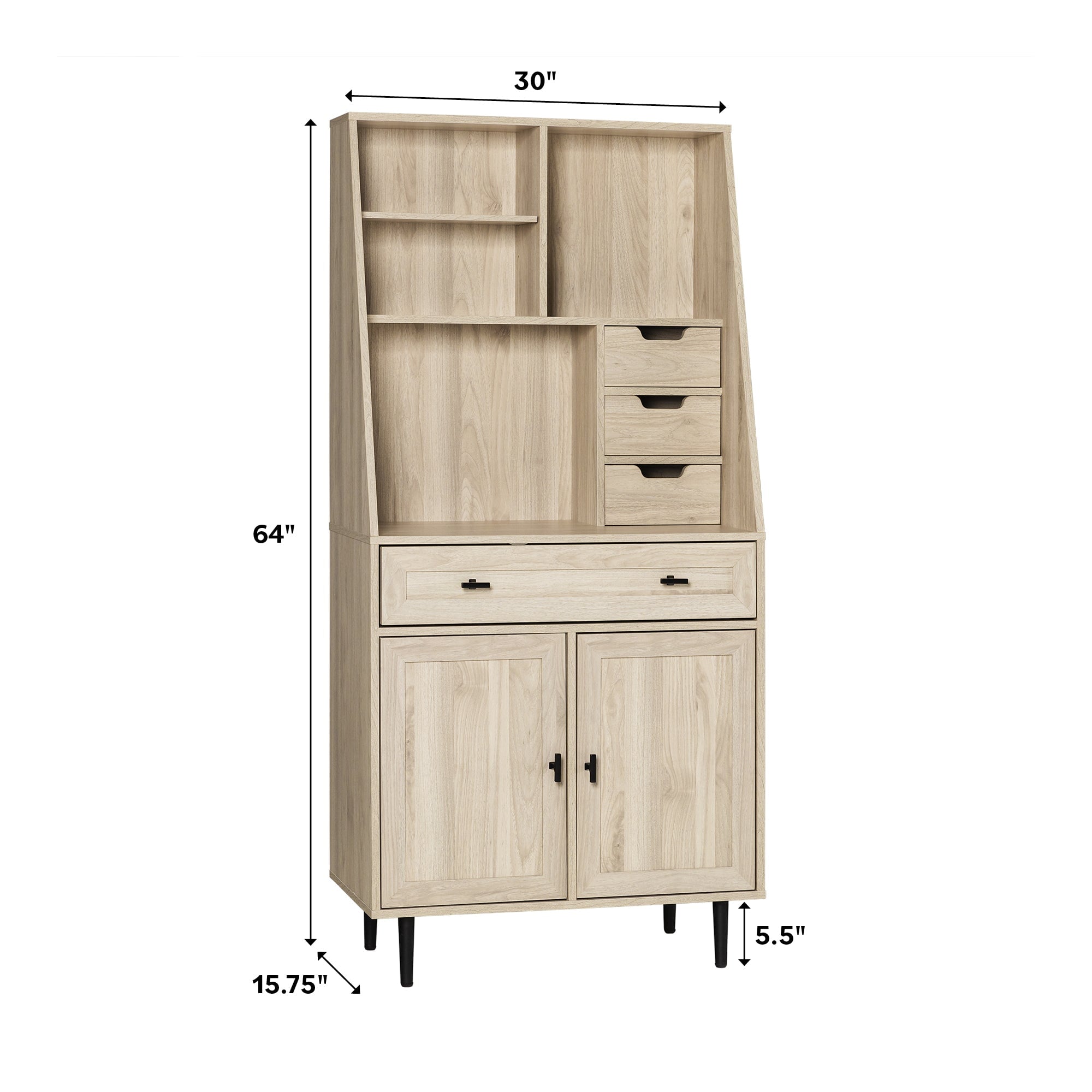 Belfast Storage Desk and Hutch
