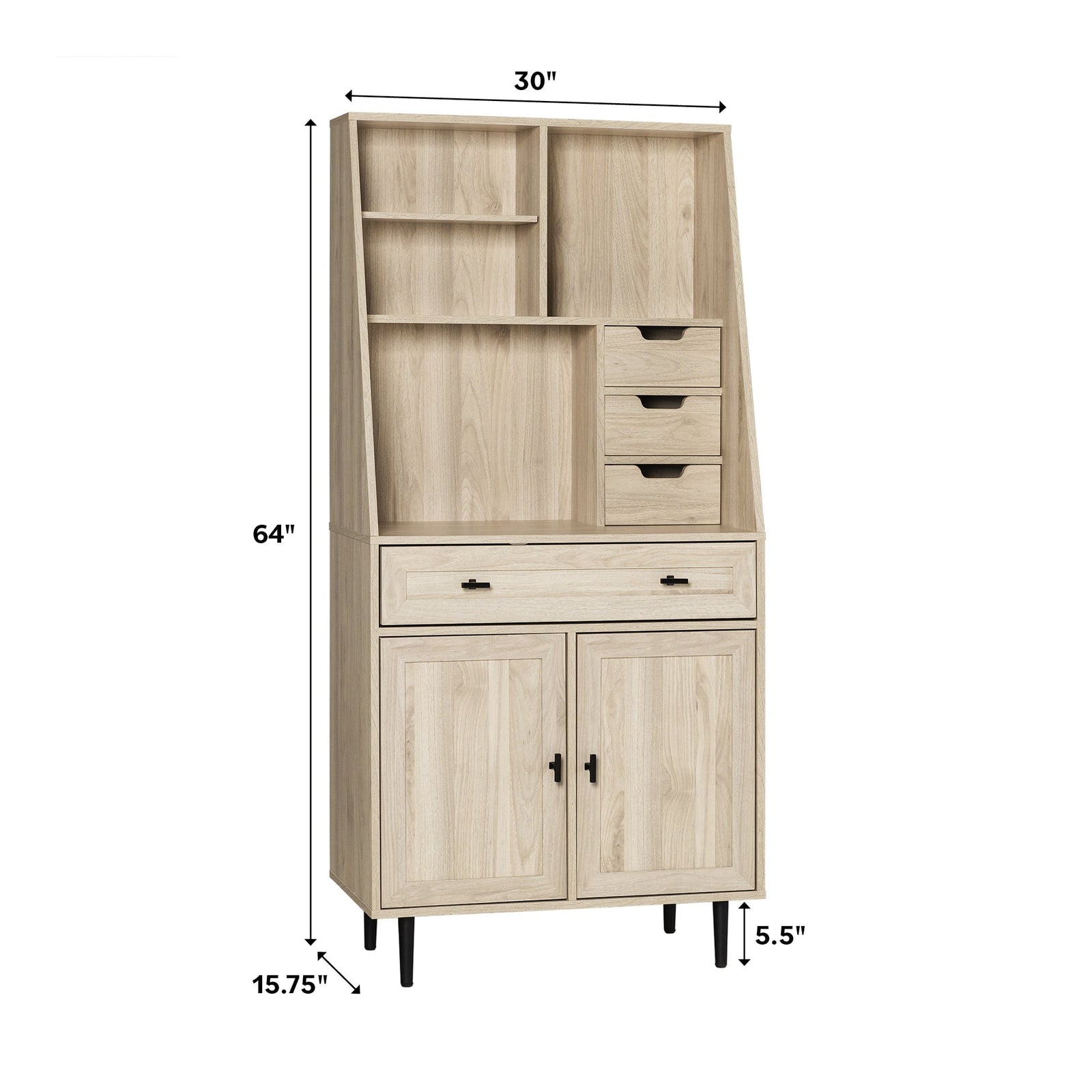 Belfast Storage Desk and Hutch