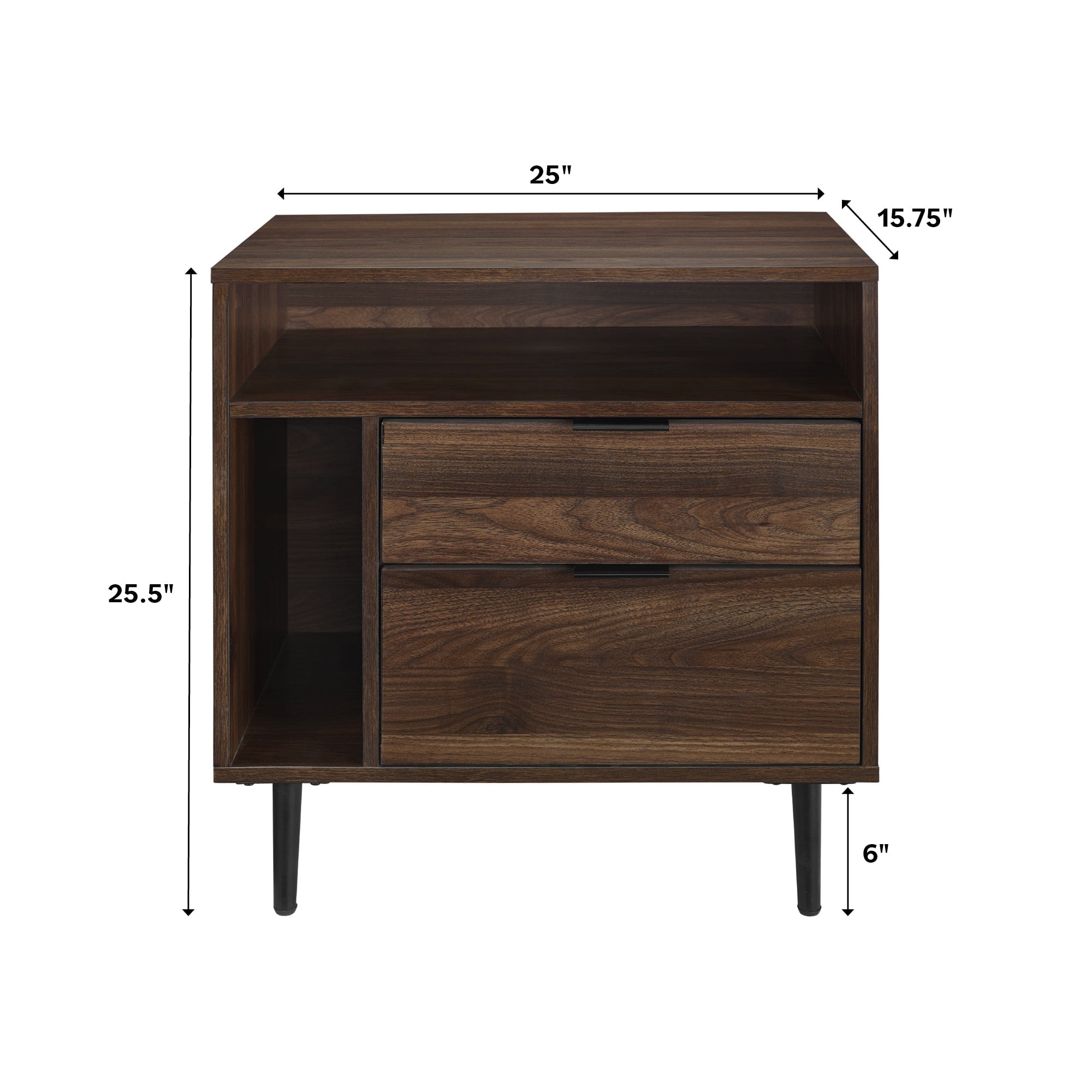 Mesita de noche/mesa auxiliar Lincoln