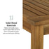 Mesa de comedor para patio Crosswinds