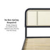 Neru Boho Curved Rattan-Headboard Bed Collection (Queen or King)