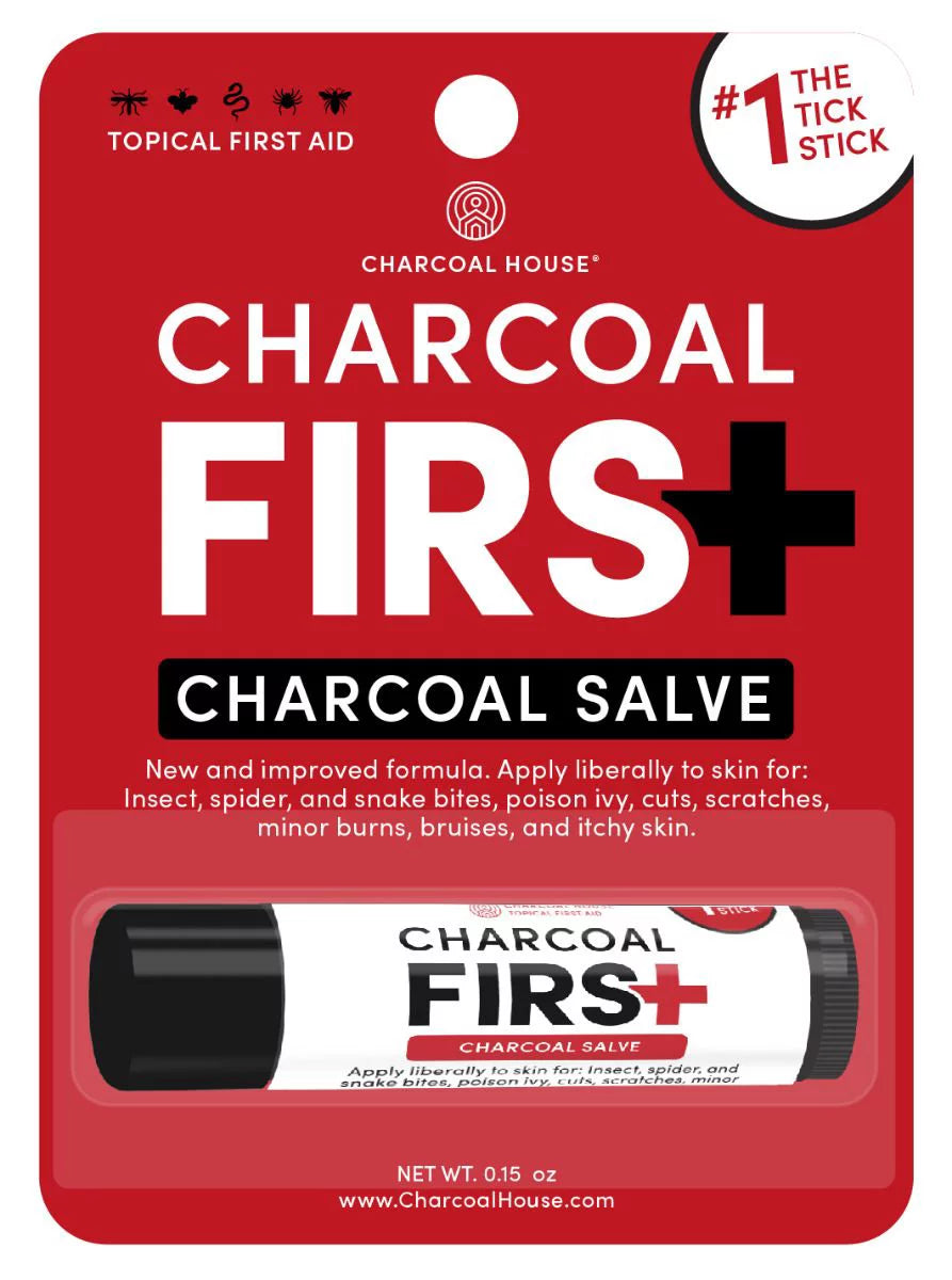 Barra de bálsamo de primeros auxilios Charcoal House LLC - 1.15 oz