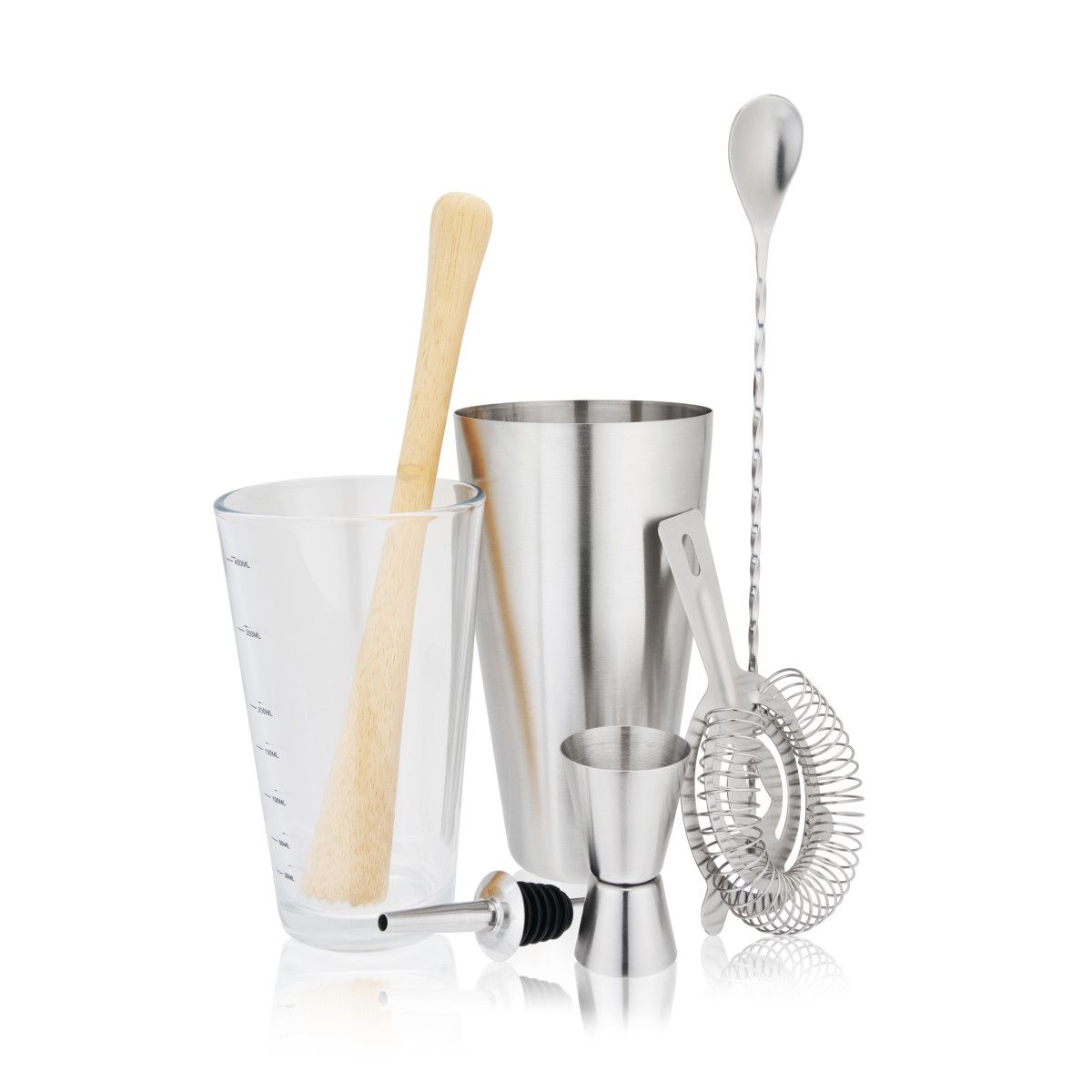 Juego de vajilla True Barware de 7 piezas (caja de 6)