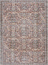 Alfombra Urpi de pelo plano lavable en color rojo - Liquidación