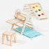 4 in 1 Montessori Climbing Set: Pikler Triangle, Arch, Slide Board, and Cushion for Toddlers (1–3 Years)