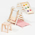 4 in 1 Montessori Climbing Set: Pikler Triangle, Arch, Slide Board, and Cushion for Toddlers (1–3 Years)