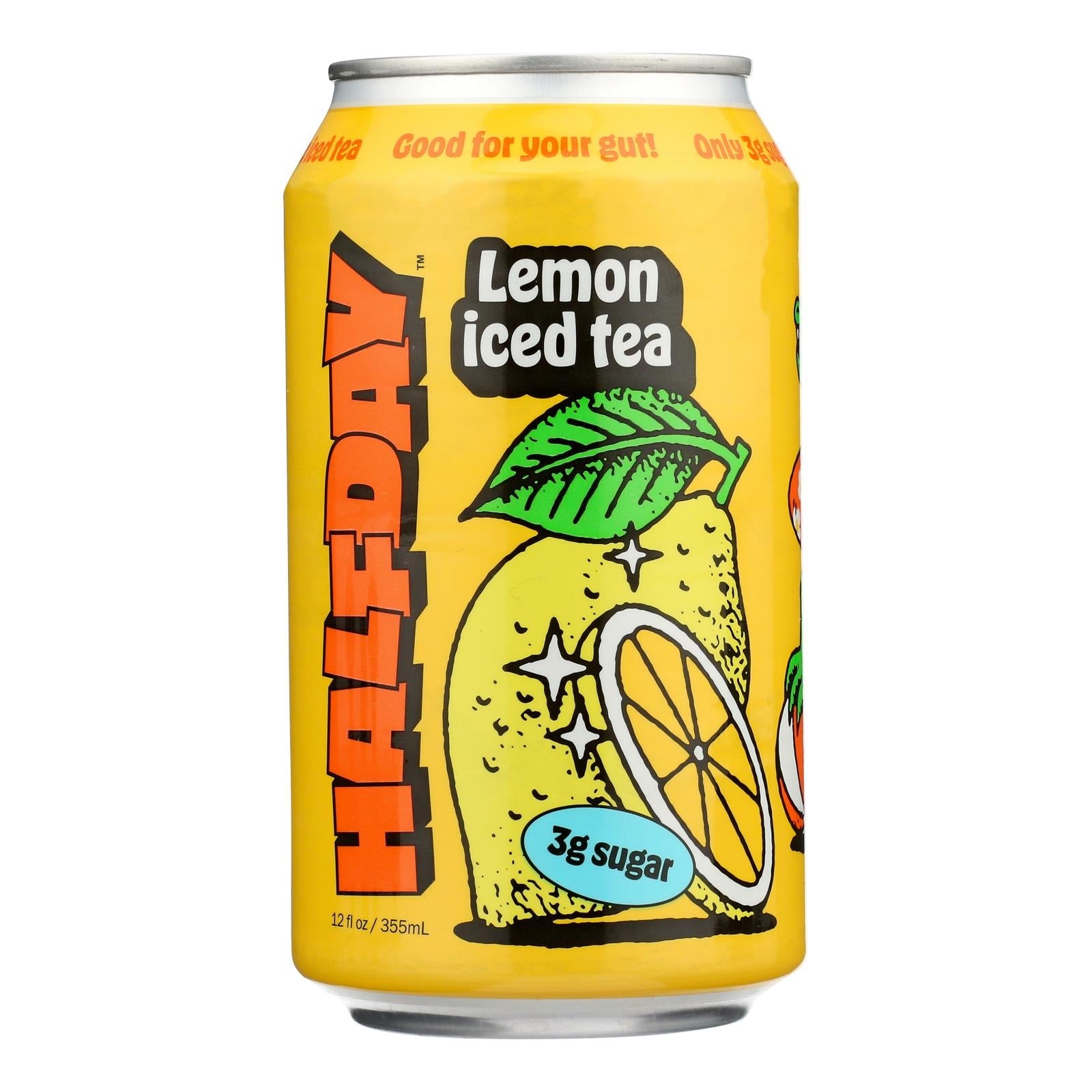 Tónico de medio día con limón y té negro - Caja de 12 unidades de 355 ml