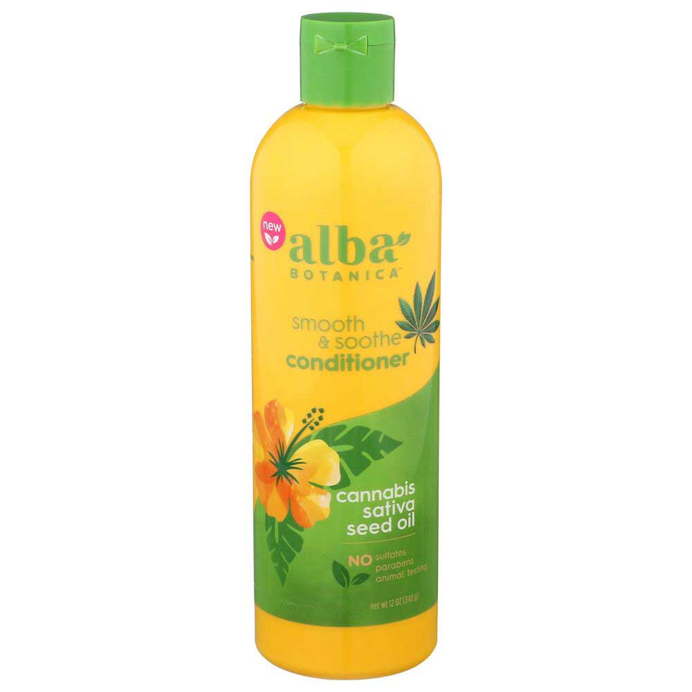 Acondicionador Alba Botanica Smooth &amp; Soft Curls - 12 oz