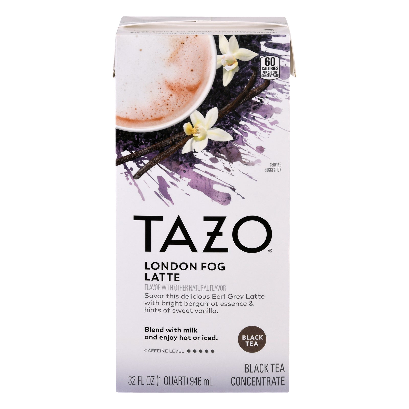 Tazo London Fog Latte, 32 oz (paquete de 6)