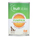 Puré de calabaza para mascotas Fruitables - Lata de 15 oz (paquete de 12)