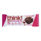 Barra de proteína y fibra Thinkthin de chocolate y almendras - 1.41 oz - Paquete de 10
