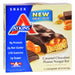 Barra Atkins Advantage de turrón de cacahuete, chocolate y caramelo (5 unidades)