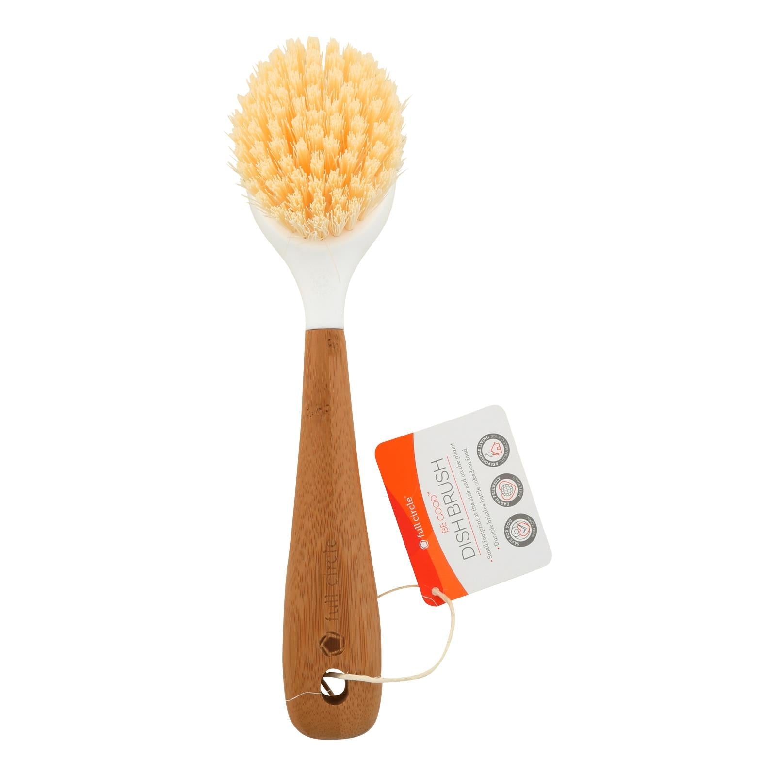 Full Circle Home Dish Brush - White - Case of 6