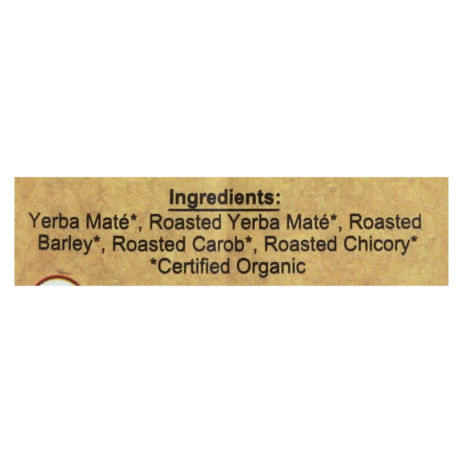 Yerba mate orgánica de tueste oscuro Mate Factor - Caja de 6 - 355 ml
