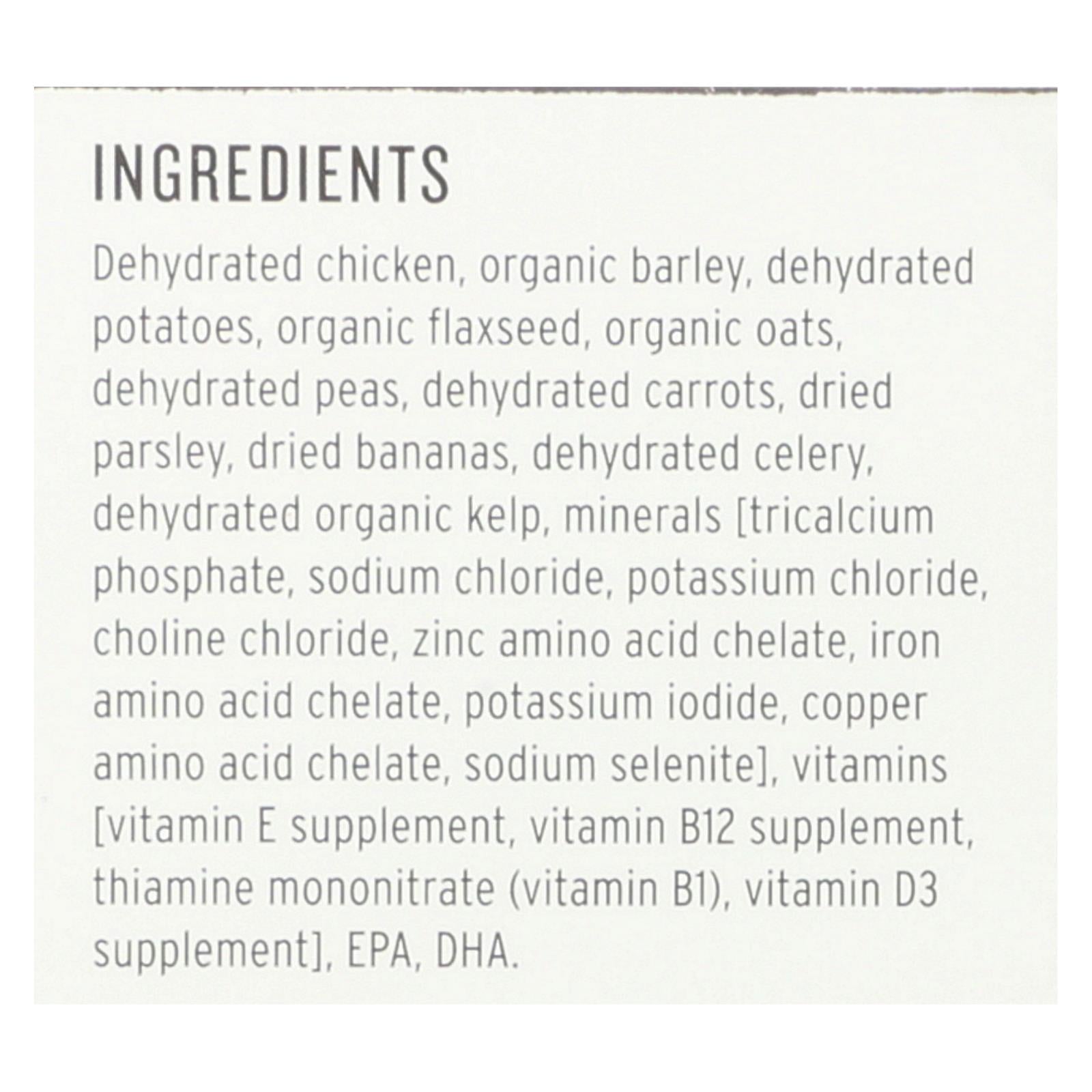 Alimento para perros con pollo de grano entero Revel de The Honest Kitchen (4 libras)