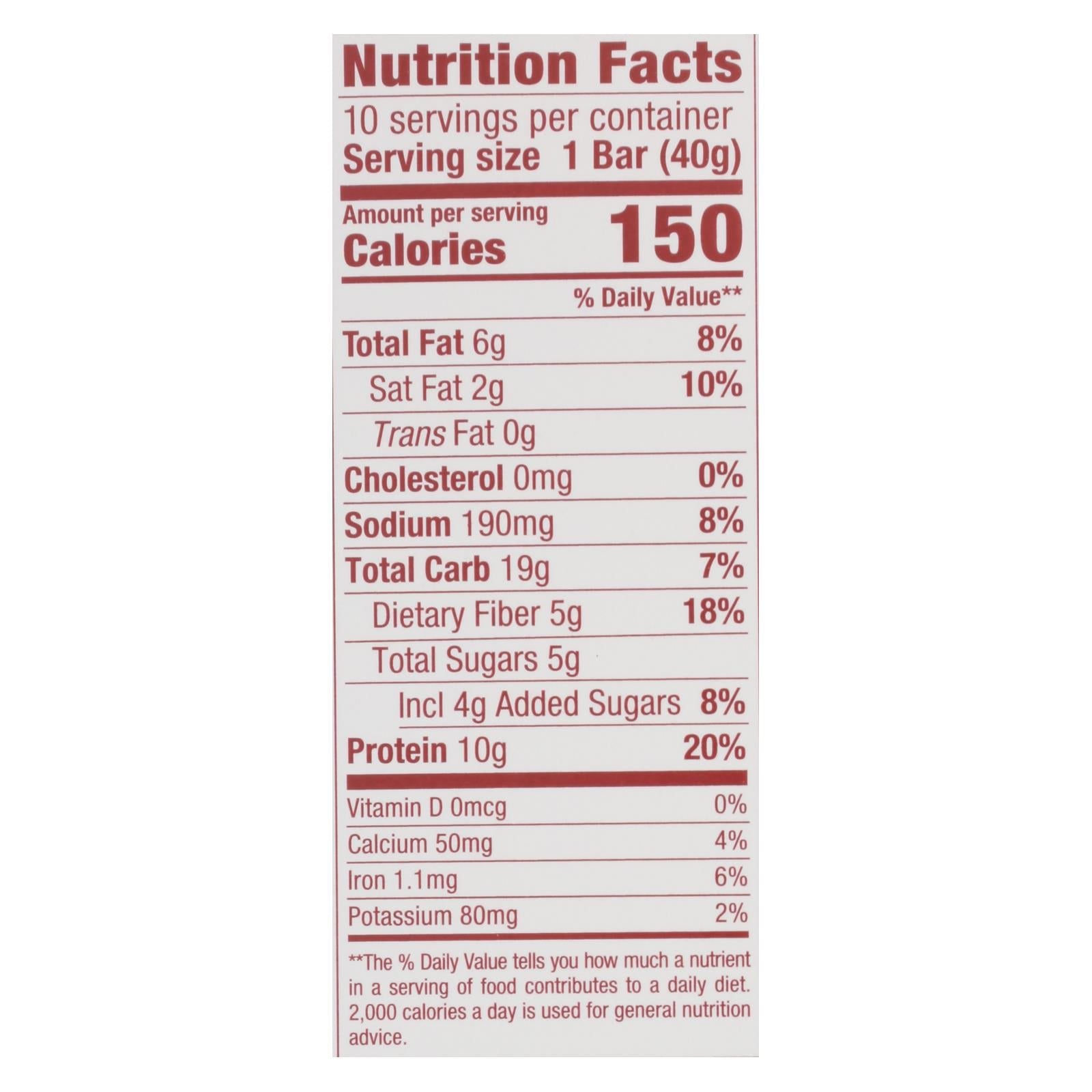 Barra ThinkThin con alto contenido de proteínas, fibra y omega 3 - 1.41 oz (paquete de 10)