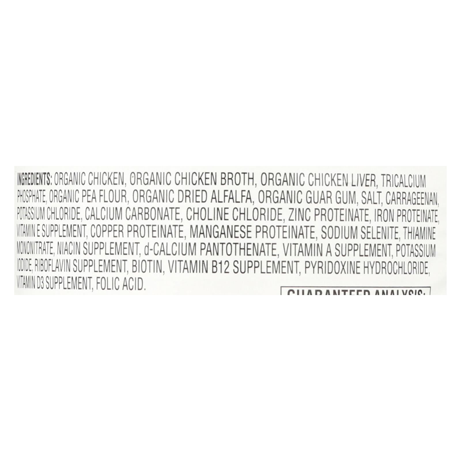 Alimento orgánico para perros Newman's Own con pollo e hígado - 355 g (paquete de 12) 