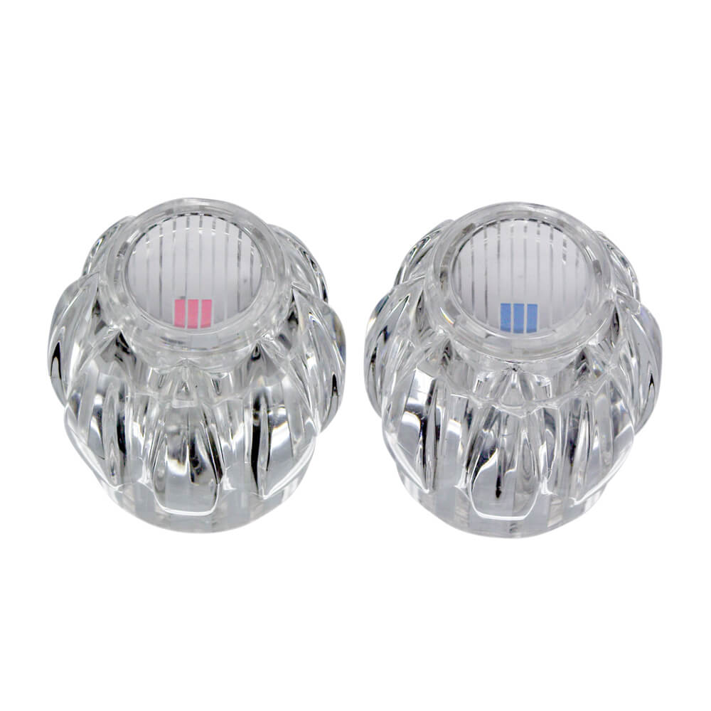 Faucet Handles for Sterling in Clear Acrylic