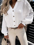 Relaxed Fit Long Sleeve Button-Up
