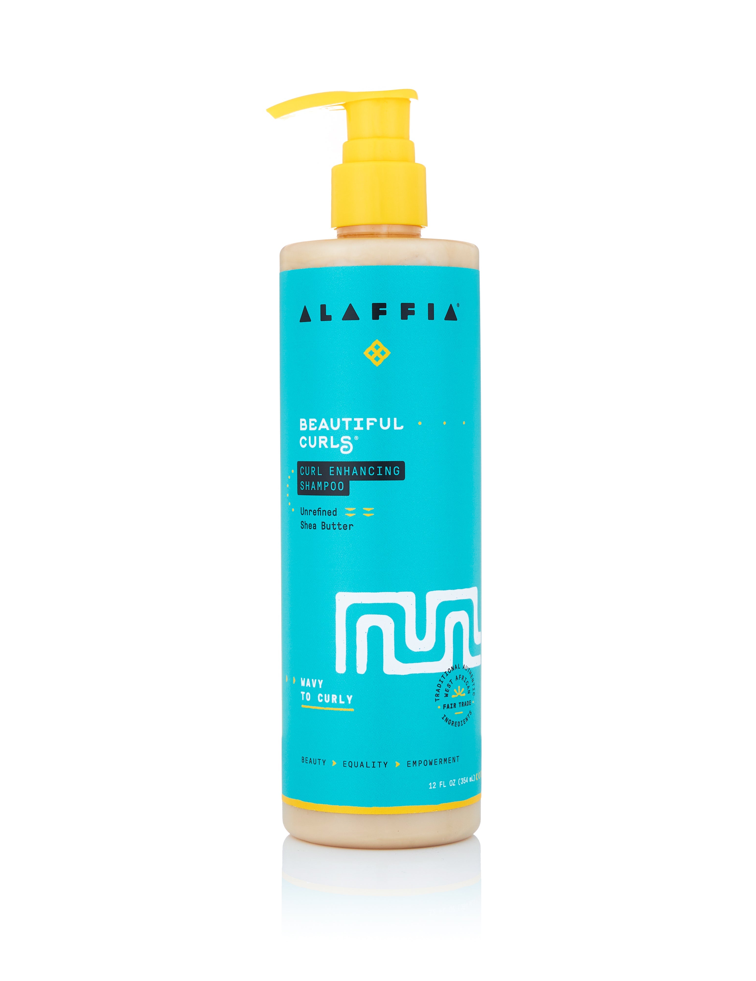 Champú potenciador de rizos Alaffia, 355 ml 