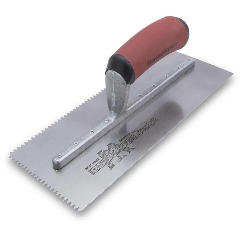 Marshalltown 15802 - Mandril de ranura en V de 3/16 x 5/32, con cabezal DuraSoft 771SD