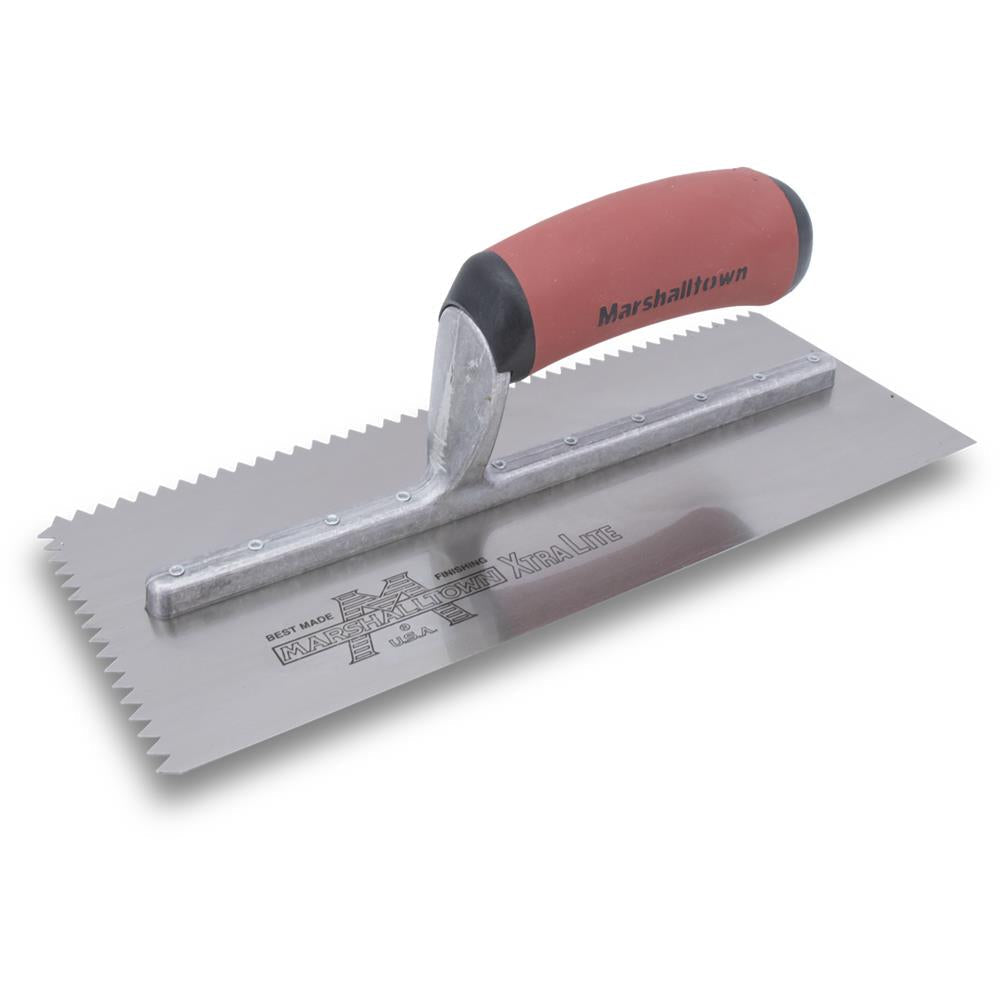 Marshalltown 15808 - Mandril de ranura en V de 1/4 x 3/16, cabezal DuraSoft 780SD