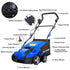 BILT HARD 15 Amp Electric Dethatcher & Scarifier: 16" Width, 14.5-Gallon Bag, 2-in-1 Walk-Behind Lawn Tool