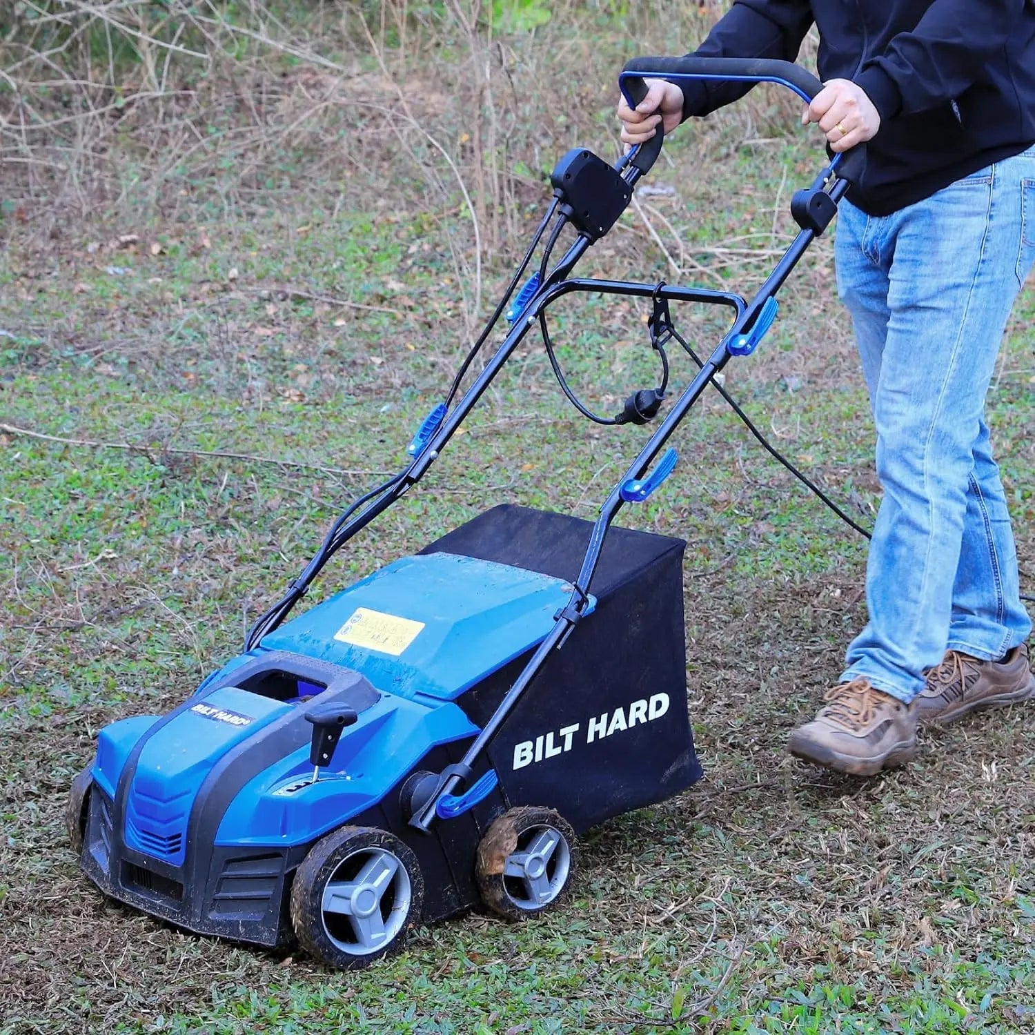 BILT HARD 15 Amp Electric Dethatcher & Scarifier: 16